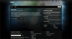 Desktop Screenshot of lisper.net