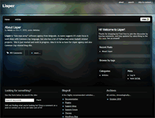 Tablet Screenshot of lisper.net